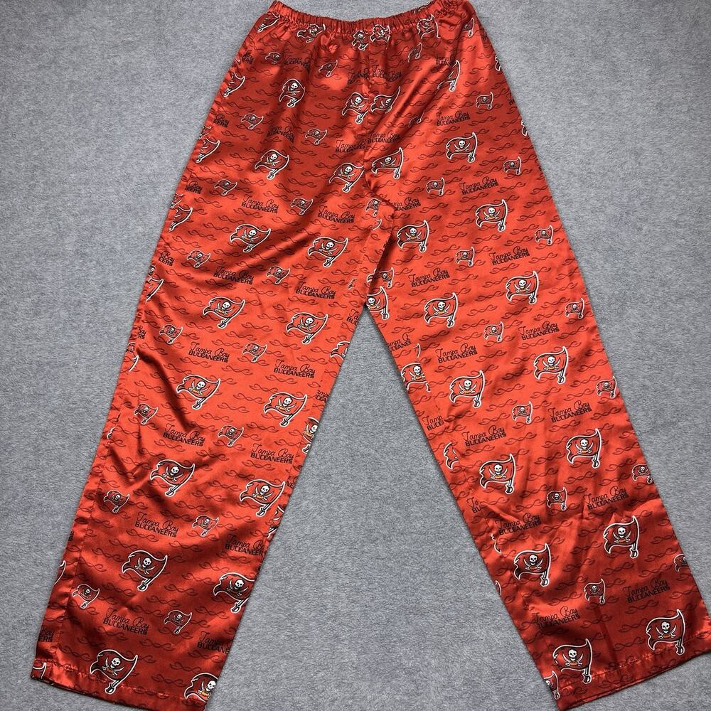 NFL For Her Tampa Bay Buccaneers satin sleep‎ pants red size medium